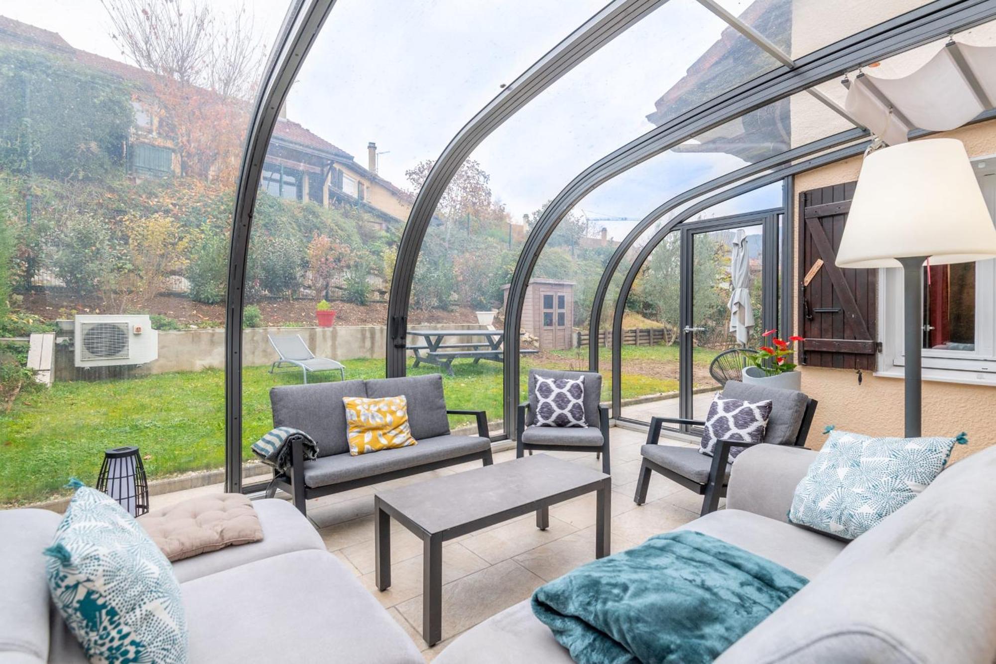 Vila Alpiloc - Town House With Garden And Winter Lounge Annecy Exteriér fotografie