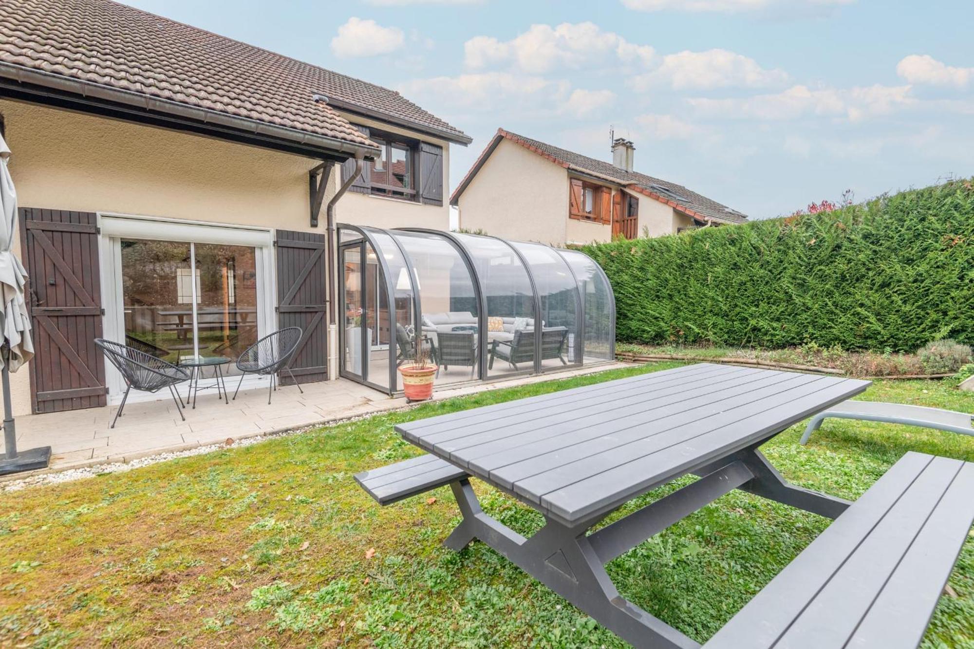 Vila Alpiloc - Town House With Garden And Winter Lounge Annecy Exteriér fotografie